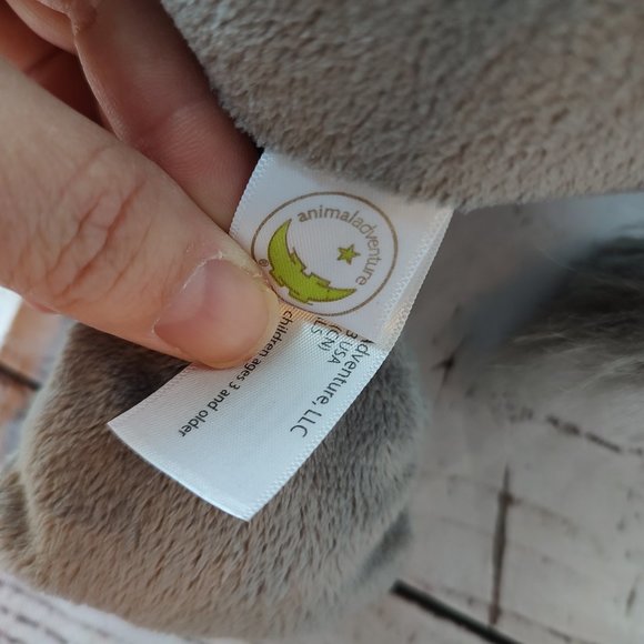 Animal Adventure plush elephant stuffed animal toy 10" - Picture 6 of 7